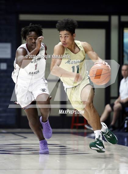 Thumbnail 2 in Weston Ranch vs. Moreau Catholic (MaxPreps MLK Classic) photogallery.