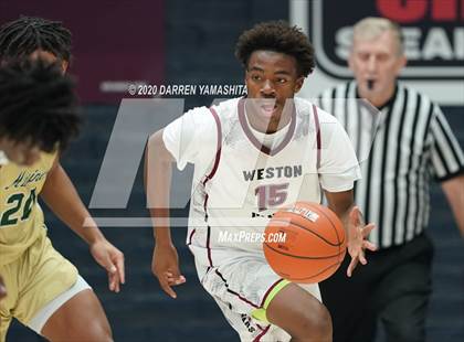 Thumbnail 2 in Weston Ranch vs. Moreau Catholic (MaxPreps MLK Classic) photogallery.