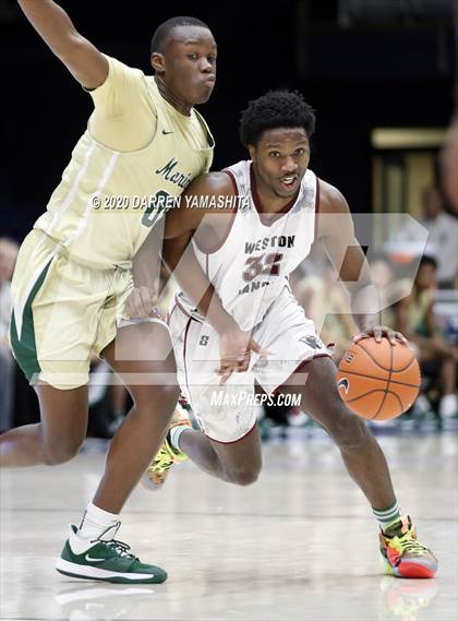 Thumbnail 3 in Weston Ranch vs. Moreau Catholic (MaxPreps MLK Classic) photogallery.