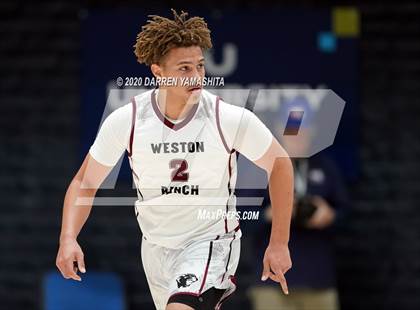 Thumbnail 2 in Weston Ranch vs. Moreau Catholic (MaxPreps MLK Classic) photogallery.
