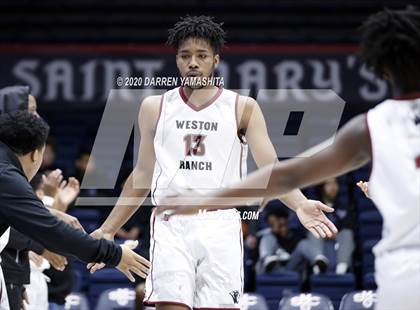 Thumbnail 1 in Weston Ranch vs. Moreau Catholic (MaxPreps MLK Classic) photogallery.