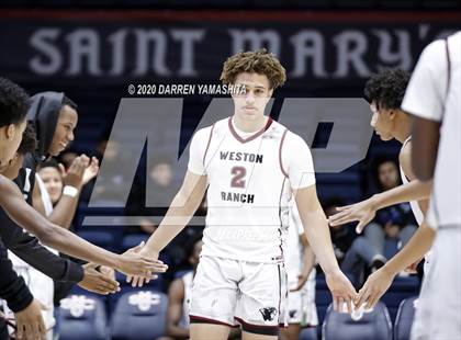 Thumbnail 3 in Weston Ranch vs. Moreau Catholic (MaxPreps MLK Classic) photogallery.