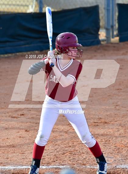Thumbnail 3 in Stevens [John Paul] vs Saginaw (NISD Softball Tournament) photogallery.