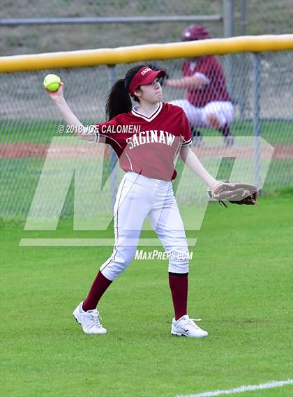 Thumbnail 3 in Stevens [John Paul] vs Saginaw (NISD Softball Tournament) photogallery.