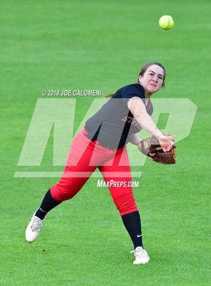 Thumbnail 3 in Stevens [John Paul] vs Saginaw (NISD Softball Tournament) photogallery.