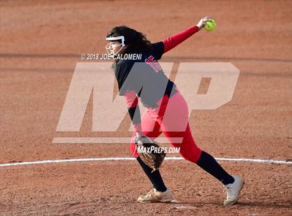 Thumbnail 2 in Stevens [John Paul] vs Saginaw (NISD Softball Tournament) photogallery.