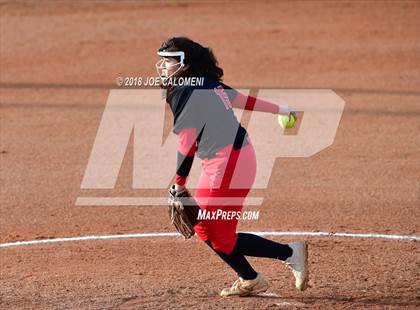 Thumbnail 3 in Stevens [John Paul] vs Saginaw (NISD Softball Tournament) photogallery.