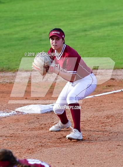 Thumbnail 2 in Stevens [John Paul] vs Saginaw (NISD Softball Tournament) photogallery.