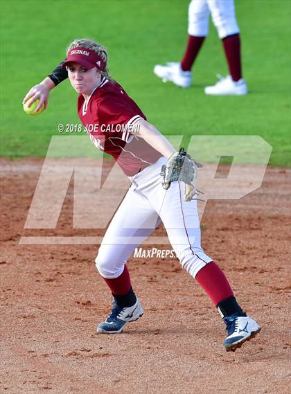 Thumbnail 3 in Stevens [John Paul] vs Saginaw (NISD Softball Tournament) photogallery.
