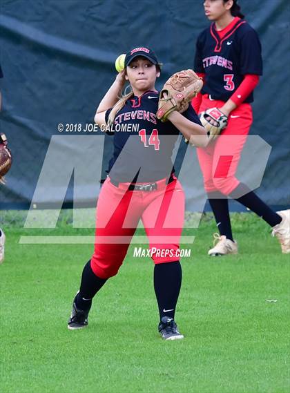Thumbnail 2 in Stevens [John Paul] vs Saginaw (NISD Softball Tournament) photogallery.