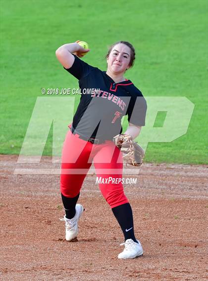 Thumbnail 2 in Stevens [John Paul] vs Saginaw (NISD Softball Tournament) photogallery.