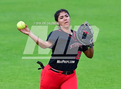 Thumbnail 3 in Stevens [John Paul] vs Saginaw (NISD Softball Tournament) photogallery.