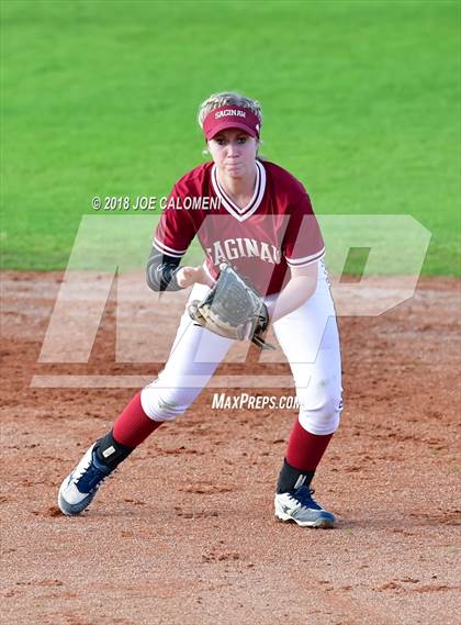 Thumbnail 2 in Stevens [John Paul] vs Saginaw (NISD Softball Tournament) photogallery.