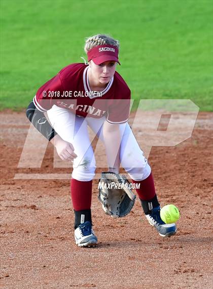 Thumbnail 1 in Stevens [John Paul] vs Saginaw (NISD Softball Tournament) photogallery.