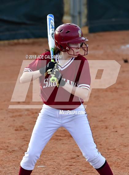 Thumbnail 3 in Stevens [John Paul] vs Saginaw (NISD Softball Tournament) photogallery.
