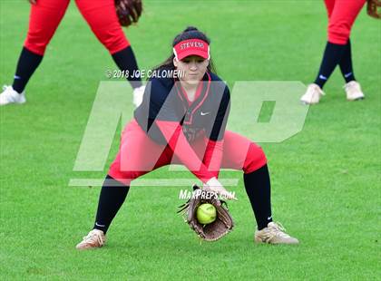 Thumbnail 2 in Stevens [John Paul] vs Saginaw (NISD Softball Tournament) photogallery.