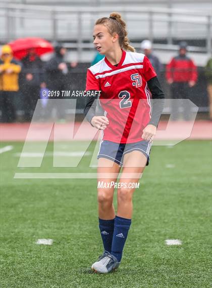 Thumbnail 3 in South Dearborn vs Evansville Mater Dei photogallery.