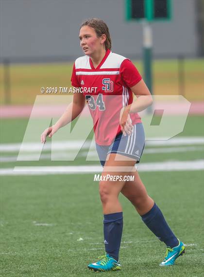 Thumbnail 2 in South Dearborn vs Evansville Mater Dei photogallery.