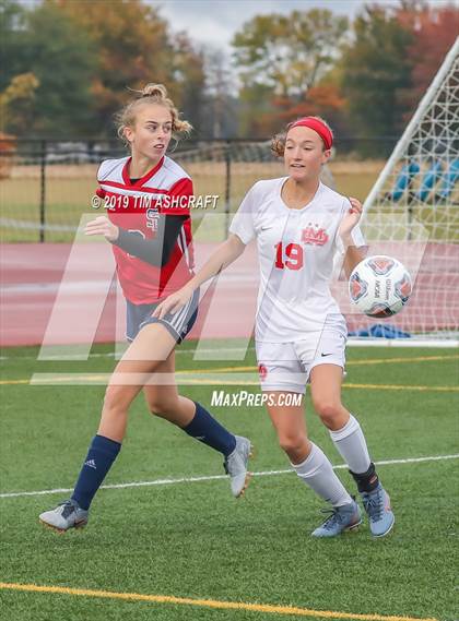 Thumbnail 3 in South Dearborn vs Evansville Mater Dei photogallery.