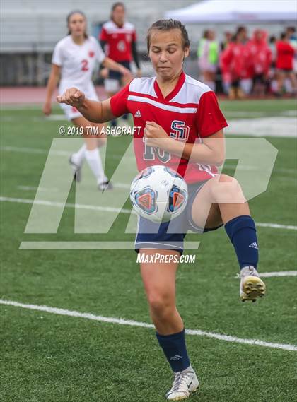 Thumbnail 3 in South Dearborn vs Evansville Mater Dei photogallery.