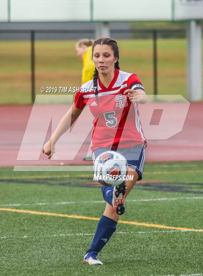 Thumbnail 2 in South Dearborn vs Evansville Mater Dei photogallery.