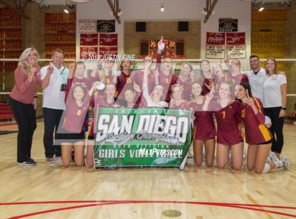 Thumbnail 3 in Torrey Pines vs. Cathedral Catholic (CIF SDS Open Final) photogallery.