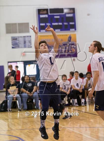 Thumbnail 1 in Sunrise Mountain vs Kellis (Notre Dame Prep Invitational) photogallery.
