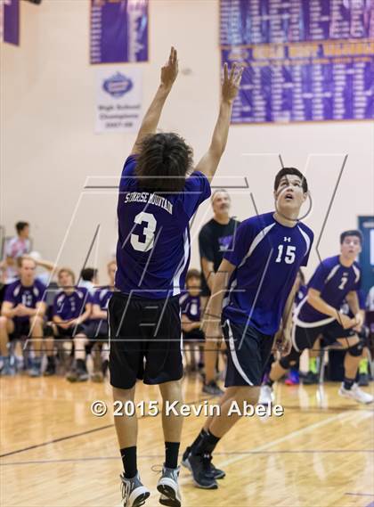 Thumbnail 2 in Sunrise Mountain vs Kellis (Notre Dame Prep Invitational) photogallery.