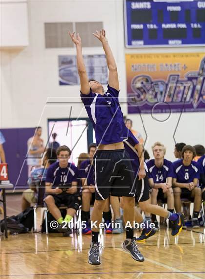 Thumbnail 2 in Sunrise Mountain vs Kellis (Notre Dame Prep Invitational) photogallery.