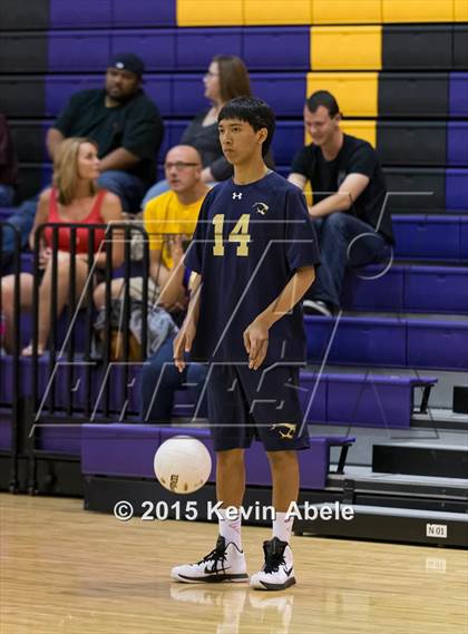 Thumbnail 3 in Sunrise Mountain vs Kellis (Notre Dame Prep Invitational) photogallery.
