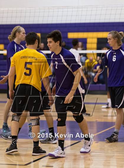 Thumbnail 1 in Sunrise Mountain vs Kellis (Notre Dame Prep Invitational) photogallery.