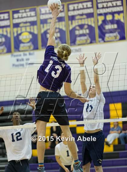 Thumbnail 1 in Sunrise Mountain vs Kellis (Notre Dame Prep Invitational) photogallery.