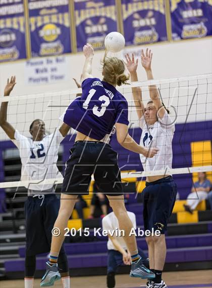 Thumbnail 3 in Sunrise Mountain vs Kellis (Notre Dame Prep Invitational) photogallery.