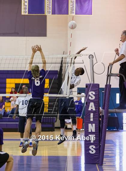 Thumbnail 2 in Sunrise Mountain vs Kellis (Notre Dame Prep Invitational) photogallery.
