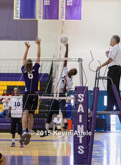 Thumbnail 3 in Sunrise Mountain vs Kellis (Notre Dame Prep Invitational) photogallery.