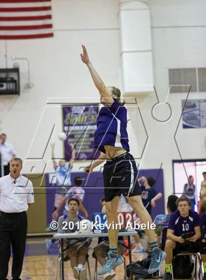 Thumbnail 1 in Sunrise Mountain vs Kellis (Notre Dame Prep Invitational) photogallery.