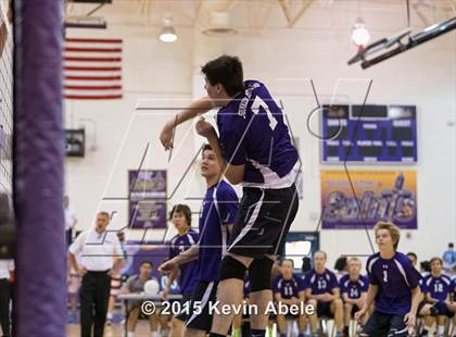 Thumbnail 3 in Sunrise Mountain vs Kellis (Notre Dame Prep Invitational) photogallery.