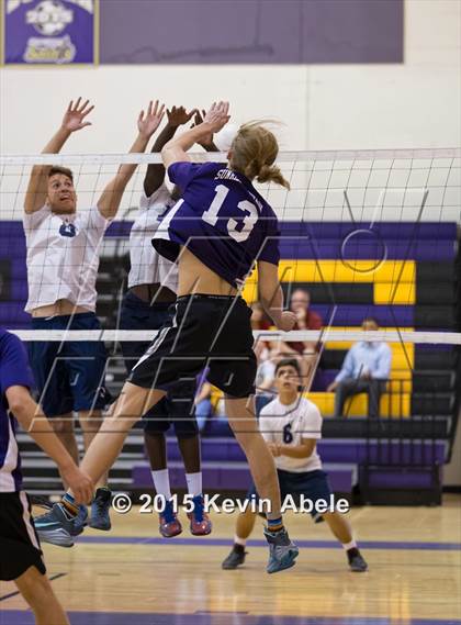 Thumbnail 1 in Sunrise Mountain vs Kellis (Notre Dame Prep Invitational) photogallery.