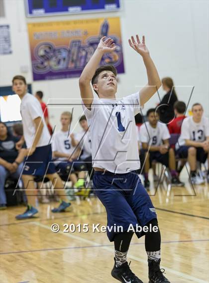 Thumbnail 3 in Sunrise Mountain vs Kellis (Notre Dame Prep Invitational) photogallery.