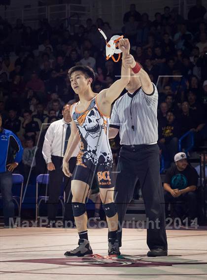 Thumbnail 3 in CIF CCS Masters Wrestling Championships (Finals) photogallery.