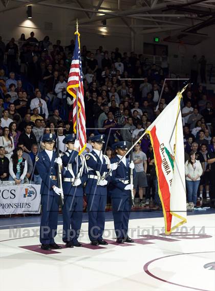 Thumbnail 2 in CIF CCS Masters Wrestling Championships (Finals) photogallery.