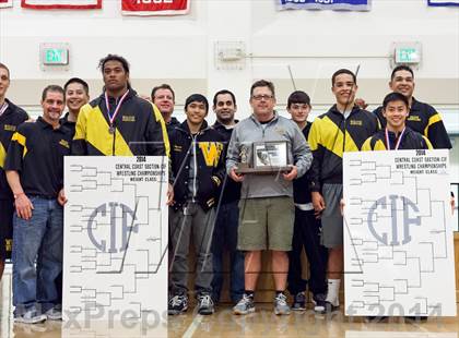 Thumbnail 1 in CIF CCS Masters Wrestling Championships (Finals) photogallery.