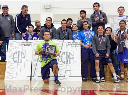 Thumbnail 3 in CIF CCS Masters Wrestling Championships (Finals) photogallery.