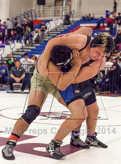 Thumbnail 1 in CIF CCS Masters Wrestling Championships (Finals) photogallery.