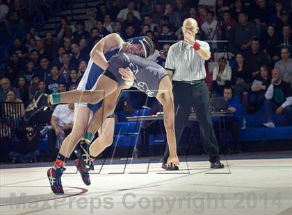 Thumbnail 1 in CIF CCS Masters Wrestling Championships (Finals) photogallery.