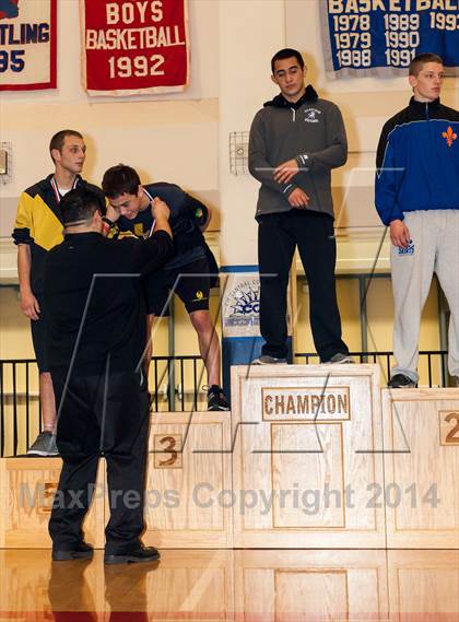 Thumbnail 2 in CIF CCS Masters Wrestling Championships (Finals) photogallery.