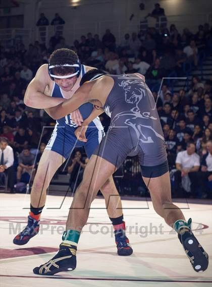 Thumbnail 3 in CIF CCS Masters Wrestling Championships (Finals) photogallery.