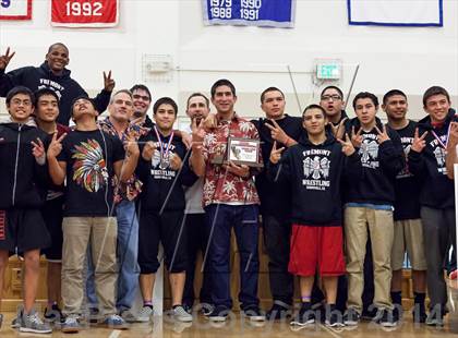 Thumbnail 2 in CIF CCS Masters Wrestling Championships (Finals) photogallery.