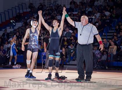 Thumbnail 1 in CIF CCS Masters Wrestling Championships (Finals) photogallery.