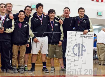 Thumbnail 3 in CIF CCS Masters Wrestling Championships (Finals) photogallery.